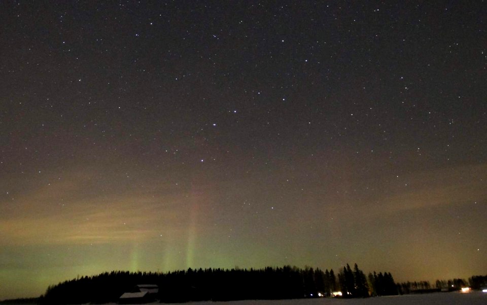 Weak auroras