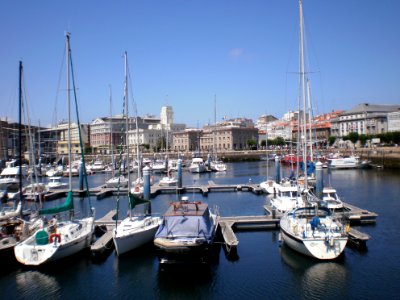 Puerto. La Coruña.