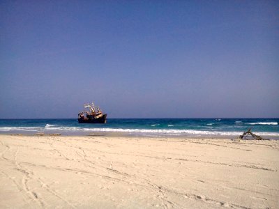 Shipwreck at Sidi Mansour