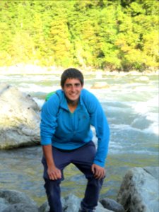 Yo en Saltos del Petrohue