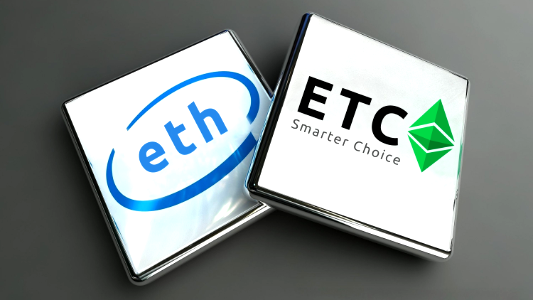 Ethereum Wallpaper - ETC vs ETH photo