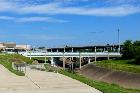 Yale Street Bridge over White Oak Bayou  Houston
