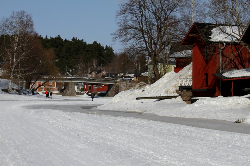Walking on the ice