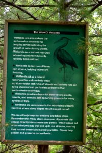 sign Beaver Lake bird sanctuary ncwetlands AM (7)