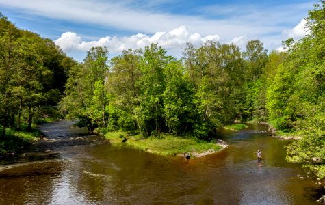 Fishing in Örekilsälven upstream from Kvistrum bridge 3
