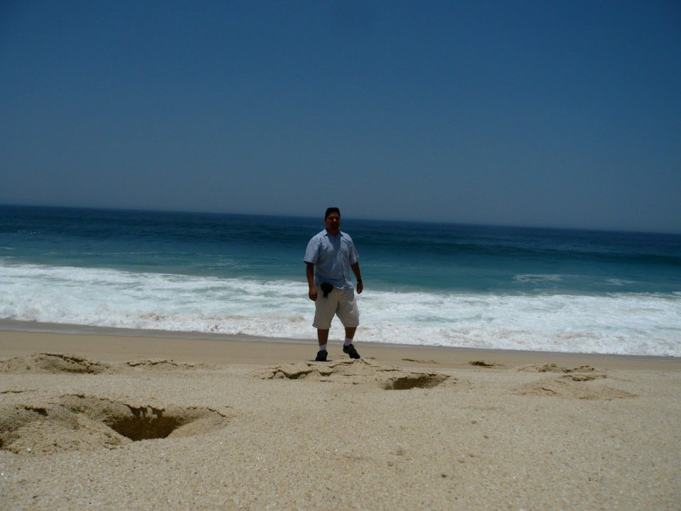 Mar Bravo playa cerca de Los Cabos lado océano Pacífico