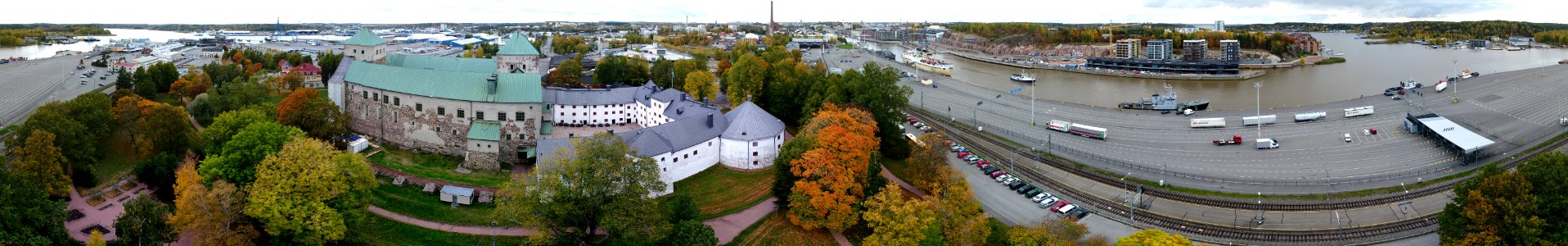 20171006 Turun linna 360 panorama