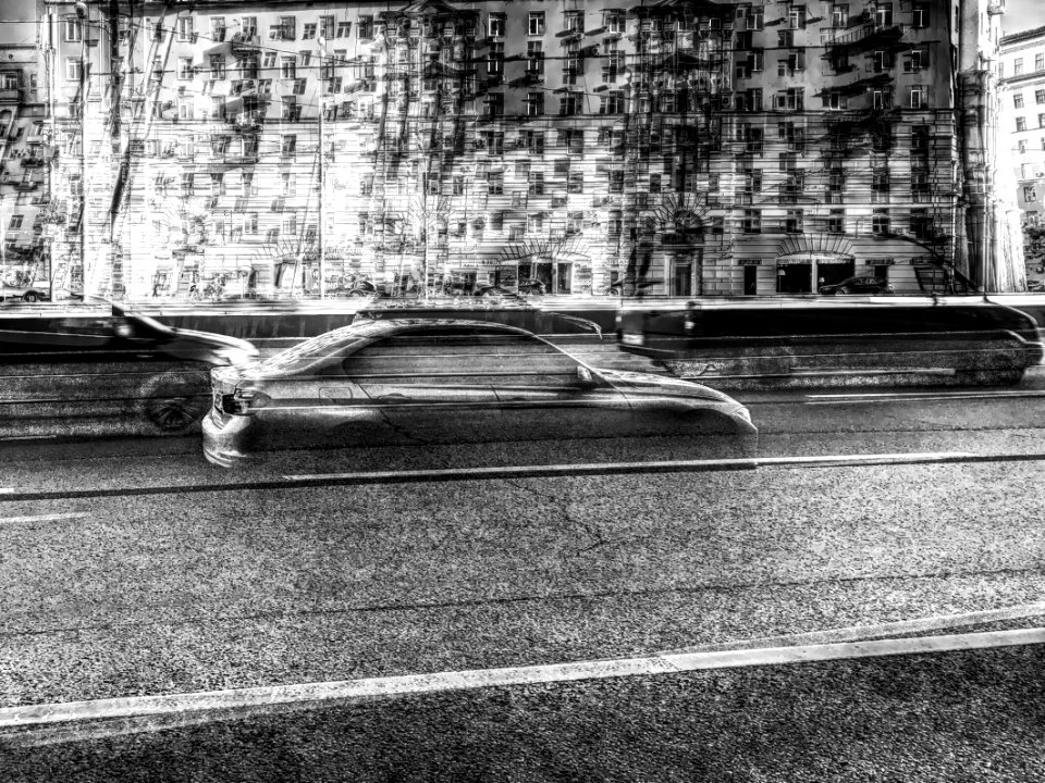 Ghosts in the Moscow streets
