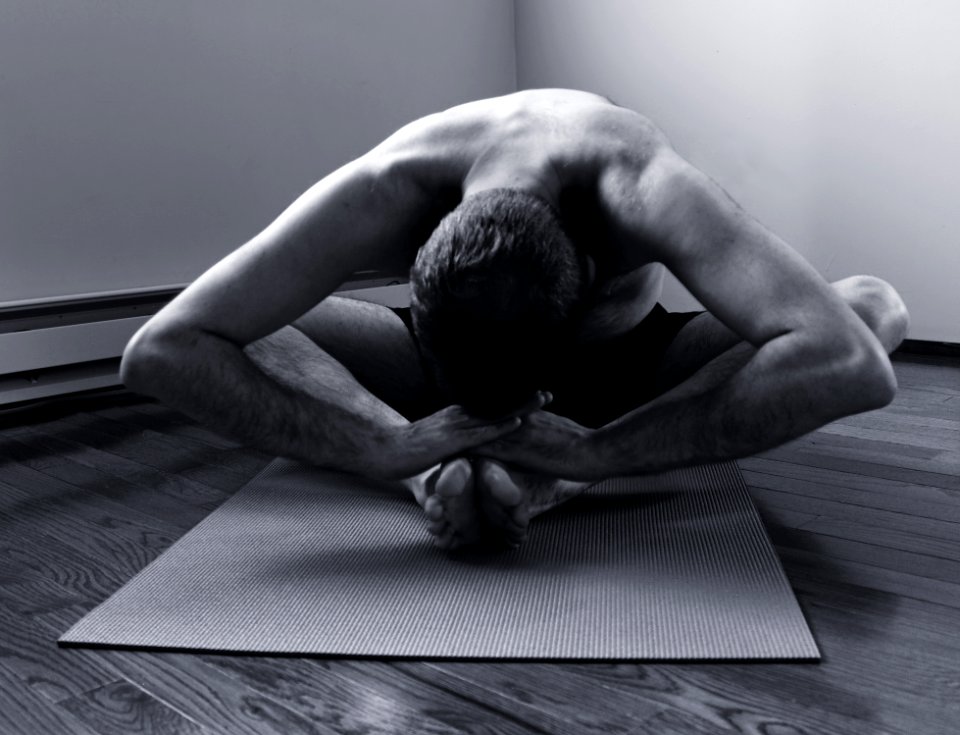 Butterfly Pose Variation (1)