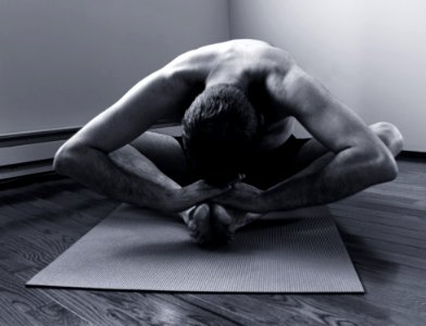 Butterfly Pose Variation (1)
