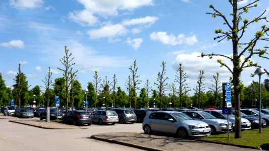 Parking lot at Norra Älvsborgs Länssjukhus (NÄL) 2 photo