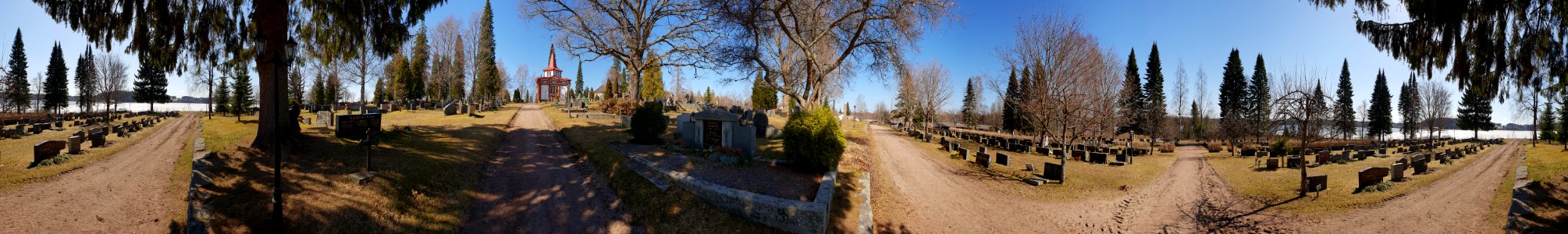 20180419 Hämeenkyrön hautausmaa 360 panoraama 2
