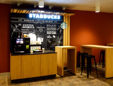 Starbucks mini cafe - NÄL hospital photo