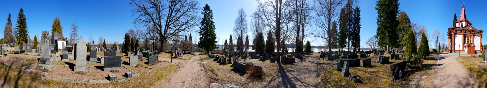 20180419 Hämeenkyrön hautausmaa 360 panoraama 1