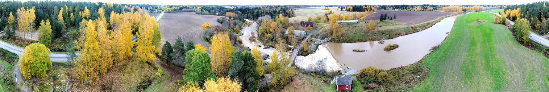 20171011 Nautelankoski drone panorama 360