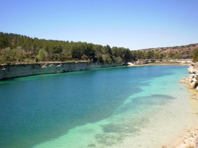Lagunas . Ruidera  (Ciudad Real).