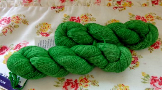 Malabrigo Lace - Sapphire Green