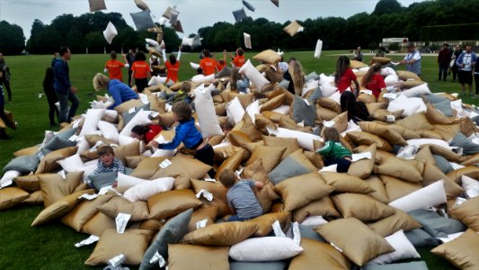 pillow fight / Kissenschlacht II