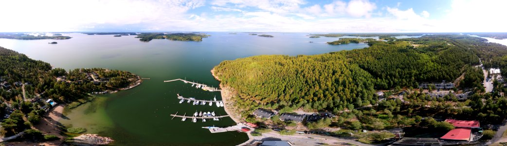 20180812 Airisto 360 drone panorama 1