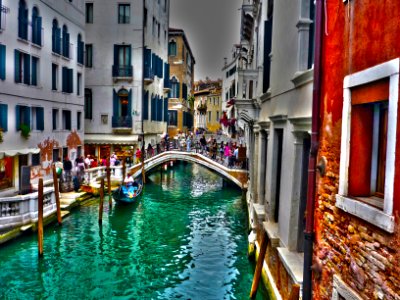 Canal de Venecia photo