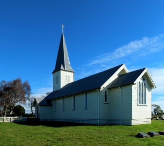 St Paul’s church was built in 1856. Rangiaowhia