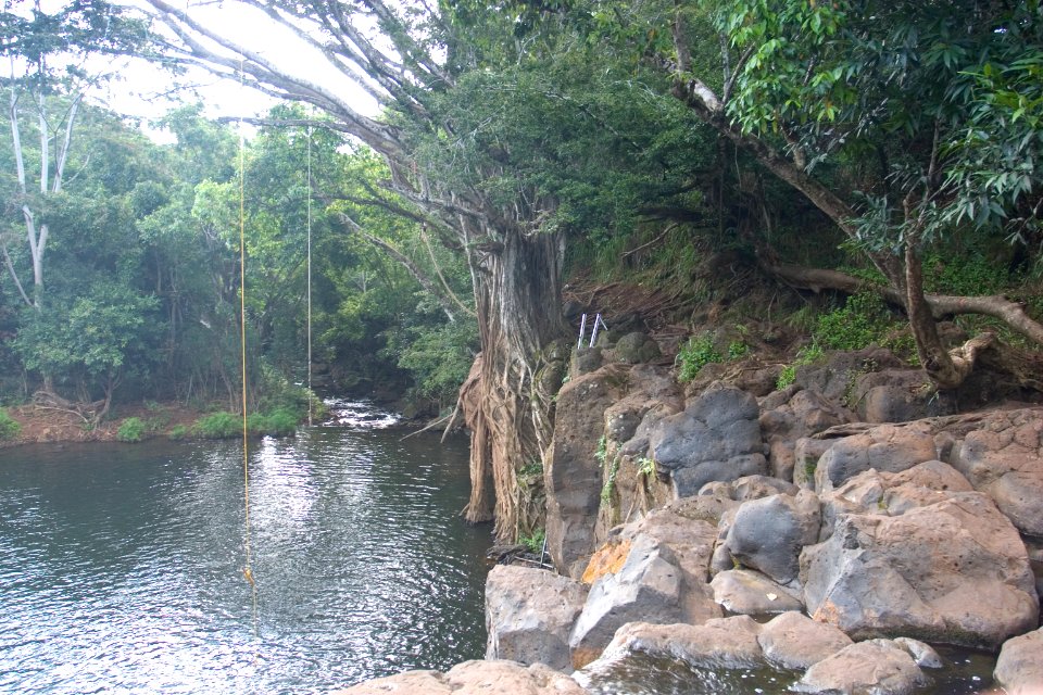 Kipu Falls, Kipu, Kauai