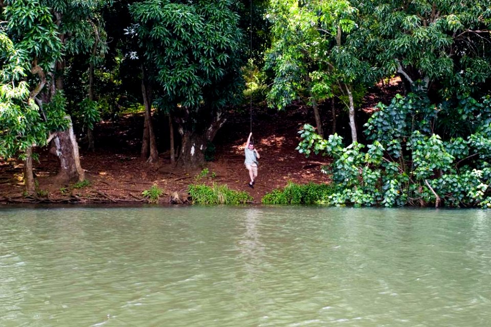 Kayaking the Hule'ia River