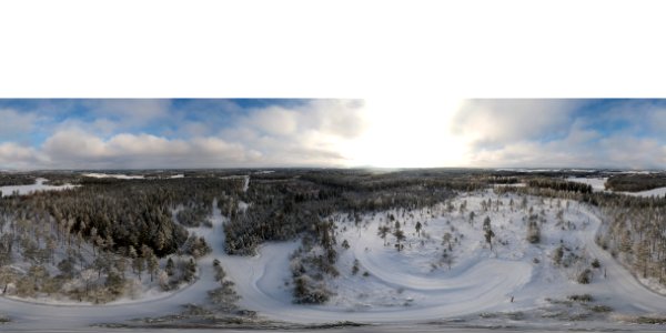 20180210 Cross country skiing track Aura Finland  (2)