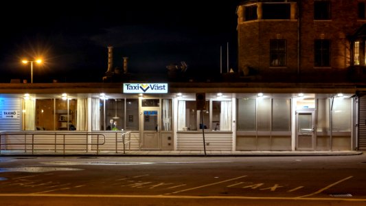 Lysekil taxi station photo