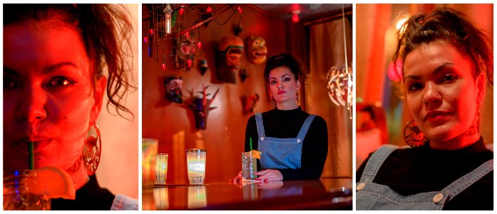 Bartending Student