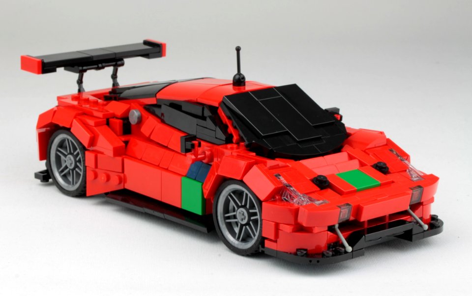 Ferrari 488 GTE EVO in scale 1:20