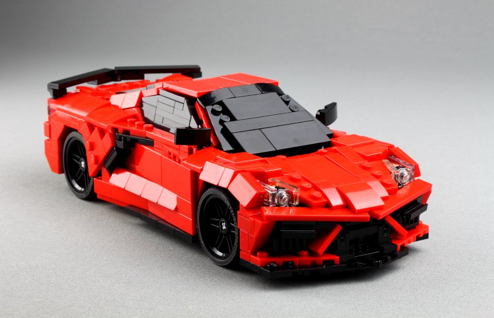 C8 Corvette - temporary front