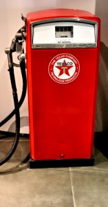 antique gas pump