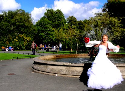 Wedding photo session