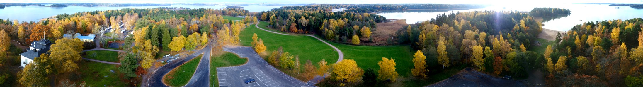 20171020 Ruissalo 1 drone panorama 360
