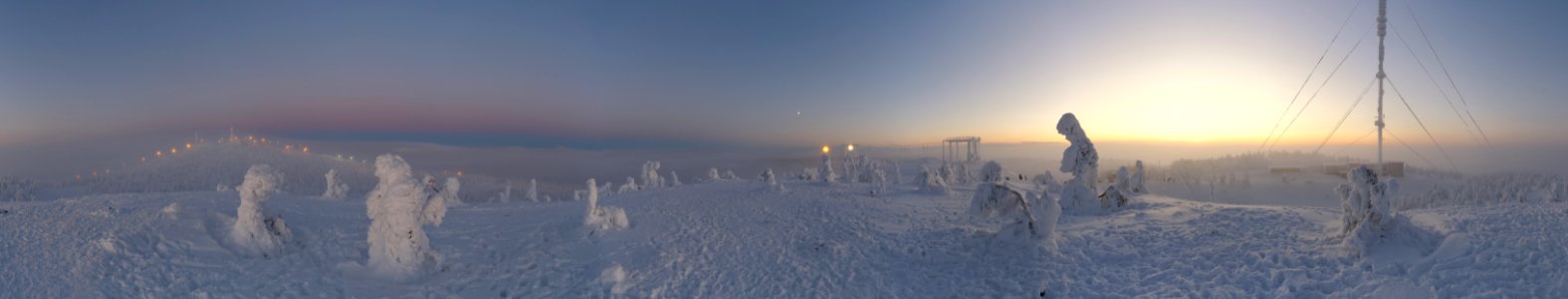 20171226 Ruka peak  360 panorama