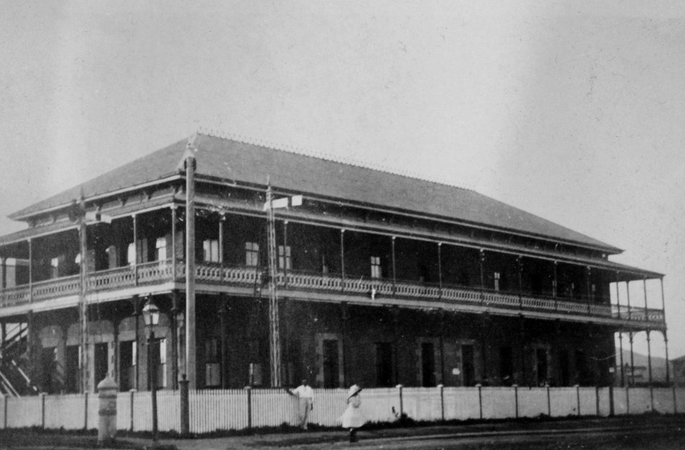 Undated. Railway Administration Building, Rockhampton. Built 1886.