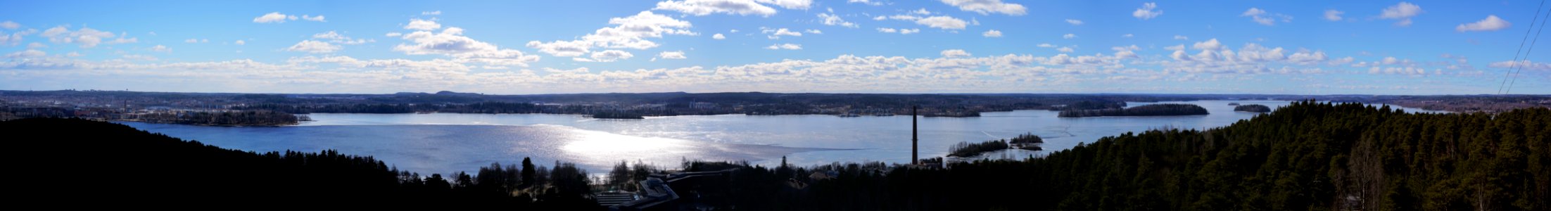 Pyhäjärvi panorama