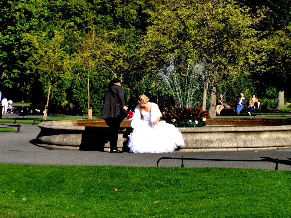 Wedding photo session