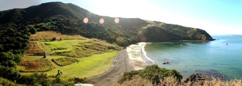 Hohi (Oihi) Mission settlement from Rangihoua pā