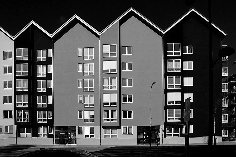 New buildings in Uppsala