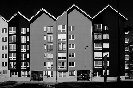 New buildings in Uppsala