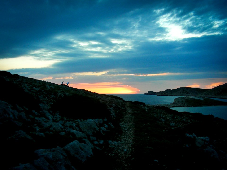 Sunset on a Kornati Island