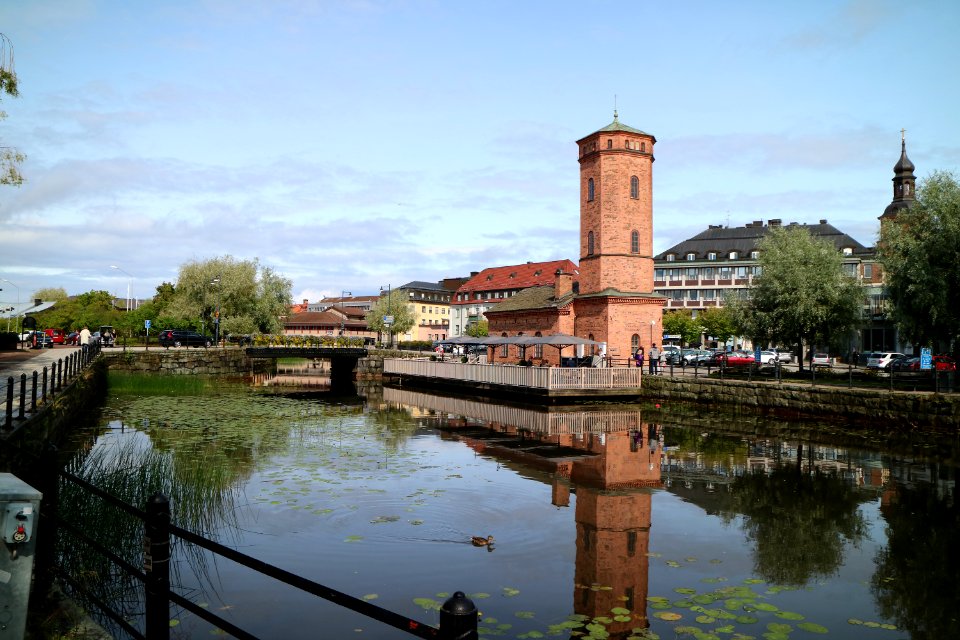 Spruthuset vid Faluån I Falun