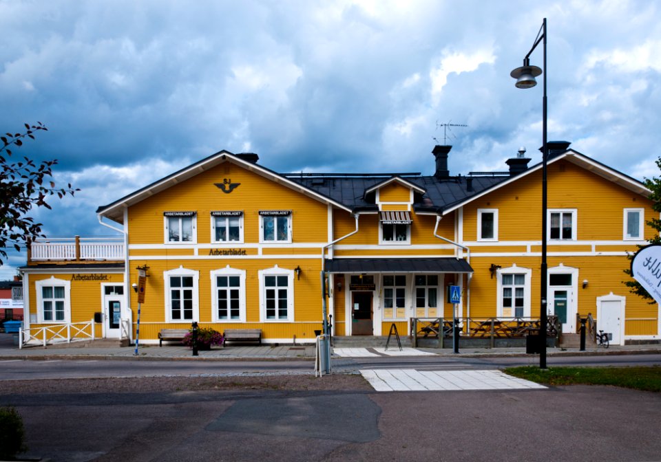 Järnvägsstation i Tierp