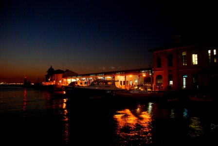 konak pier kantar karakolu yaz akşamı