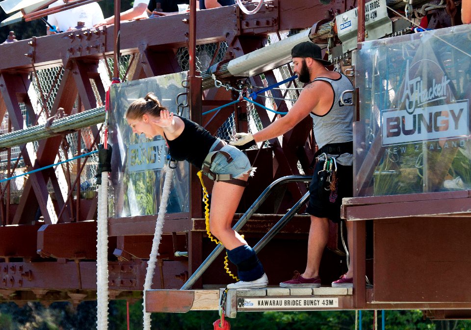 Bungy jump in Queenstown