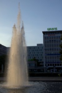 Large Foutain on Mittelinsel, Ernst Reuter Platz
