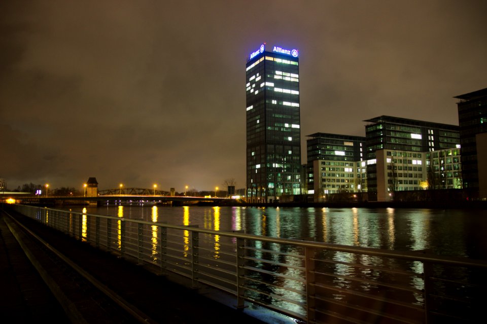 Allianz Building and River, Treptow / Friedrichshain