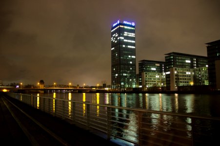 Allianz Building and River, Treptow / Friedrichshain